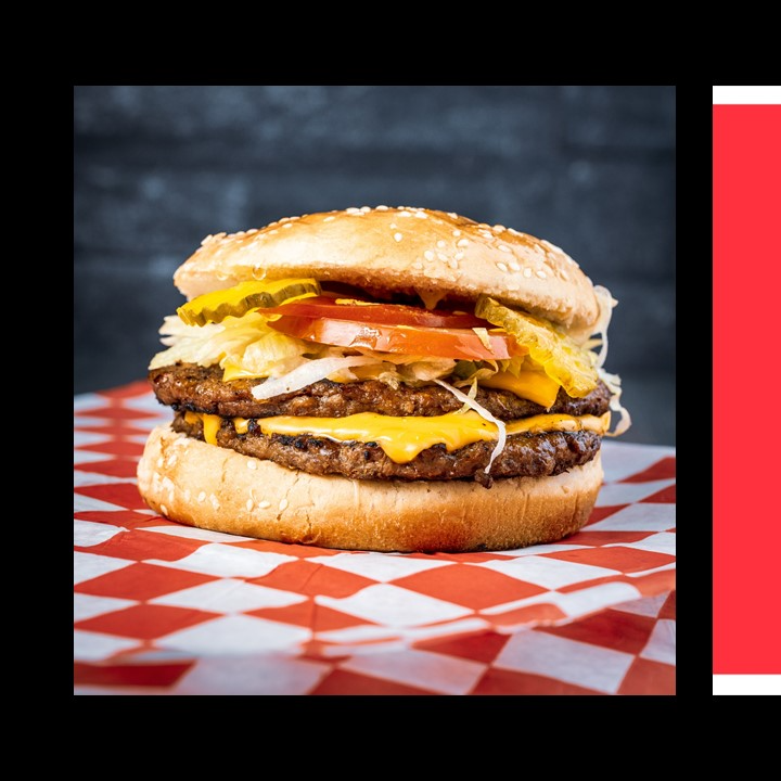 Burger Fan Doble con Queso
