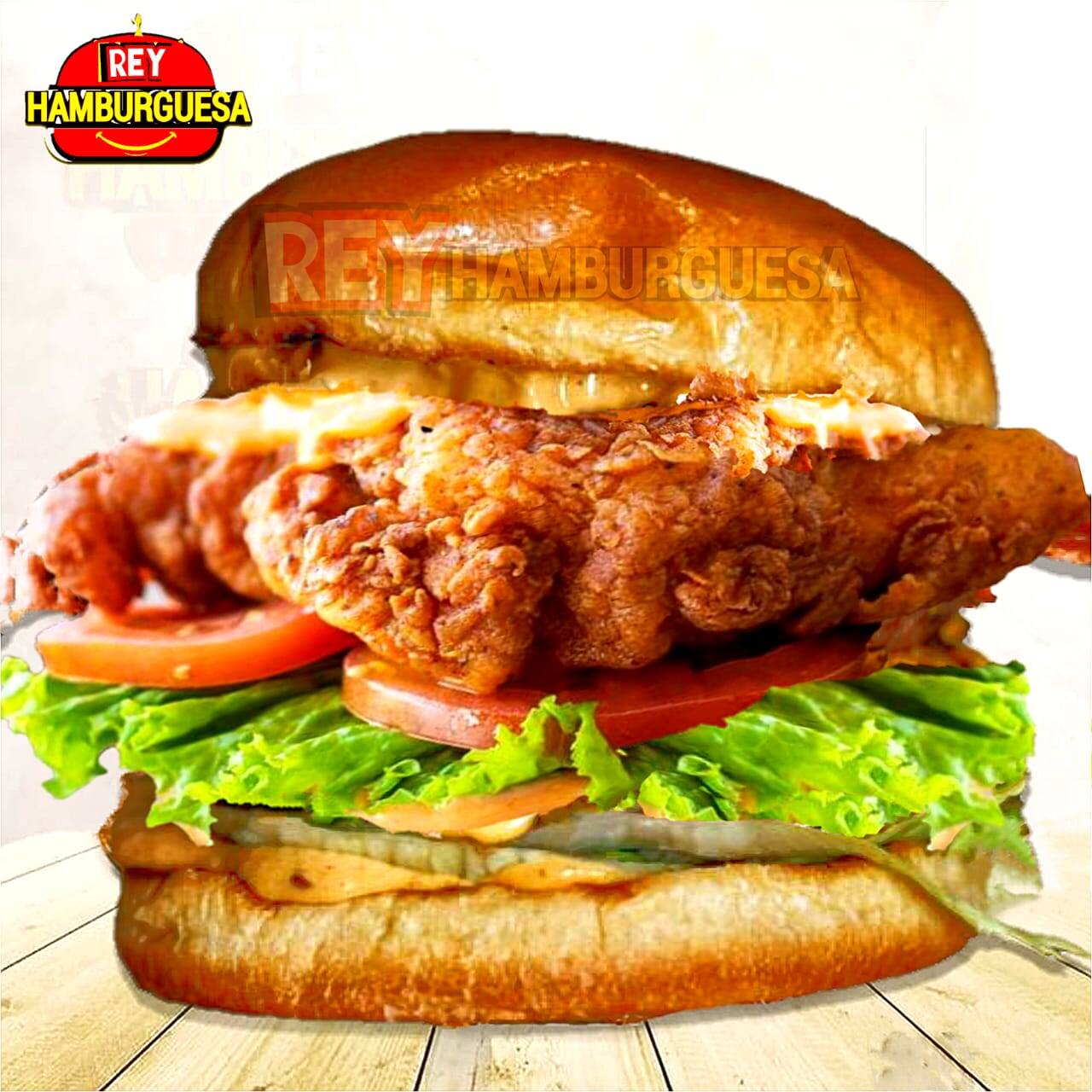 Hamburguesa Pollo Chowy
