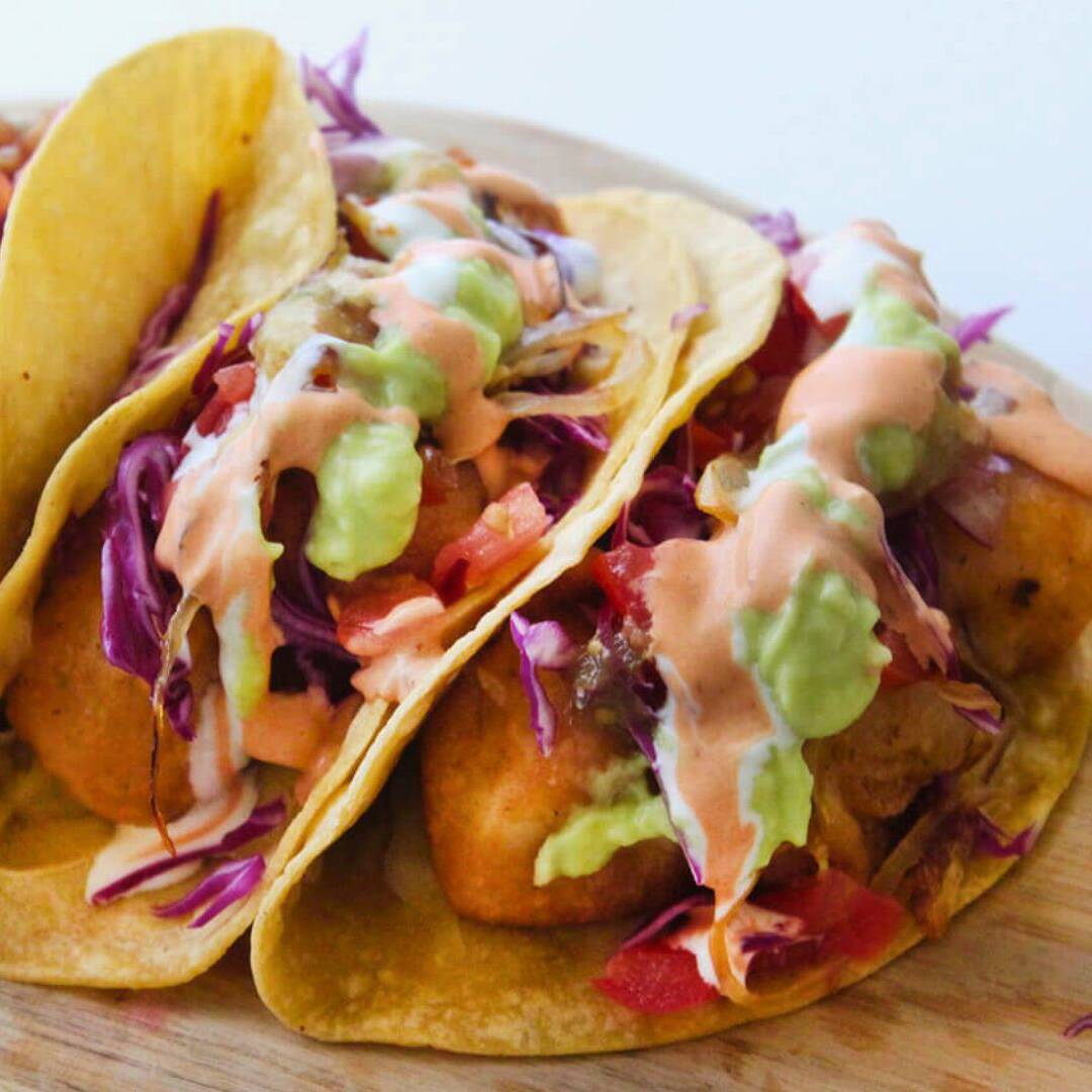 1 Taco de Ensenada de Pescado