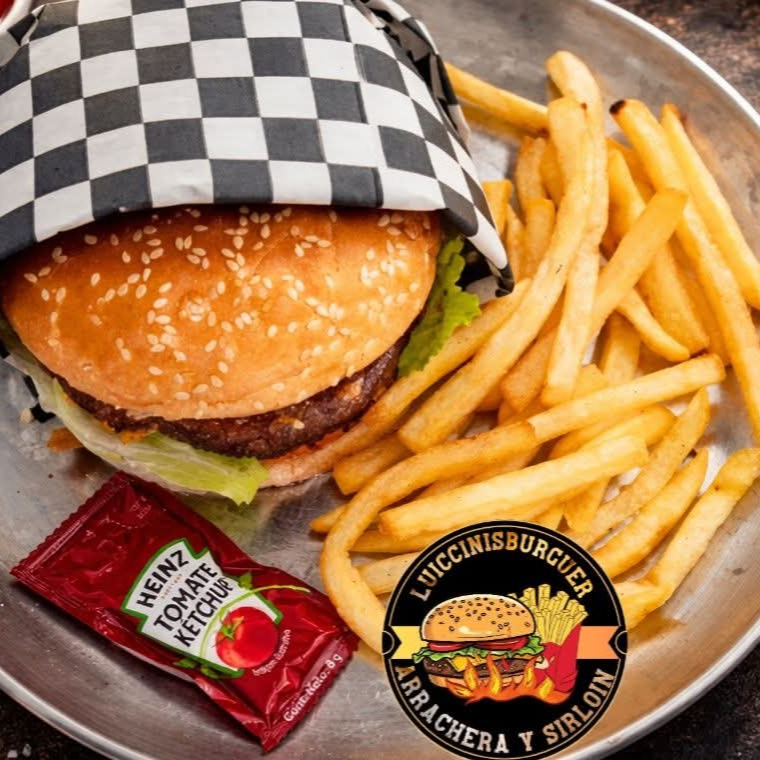 Hamburguesa Hawaiana + Papas