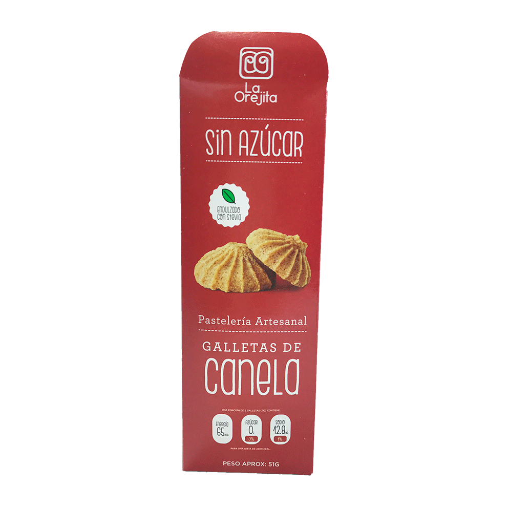 Galletas Canela Paquete con 20 uds