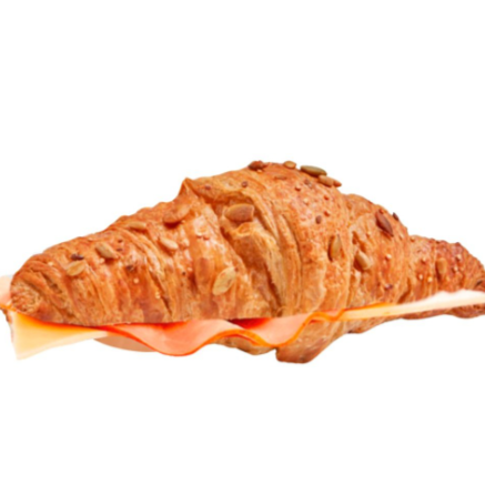 Sandwich Croissant Semillado J & Q