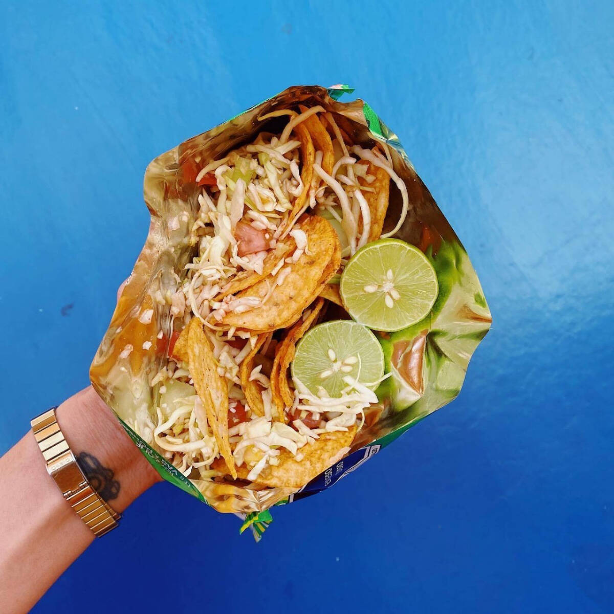 Tostitos con Verdura