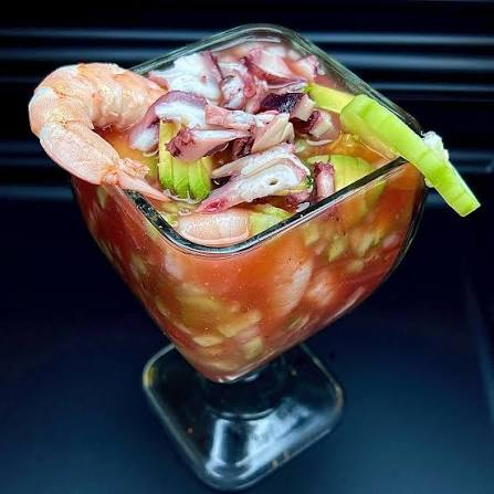 Coctel Camarón y Pulpo