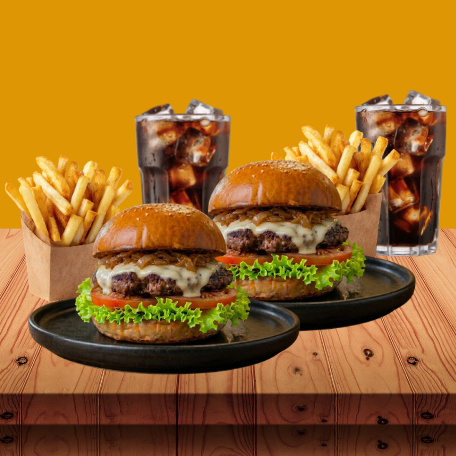 Combo Doble Clásica + Bebidas