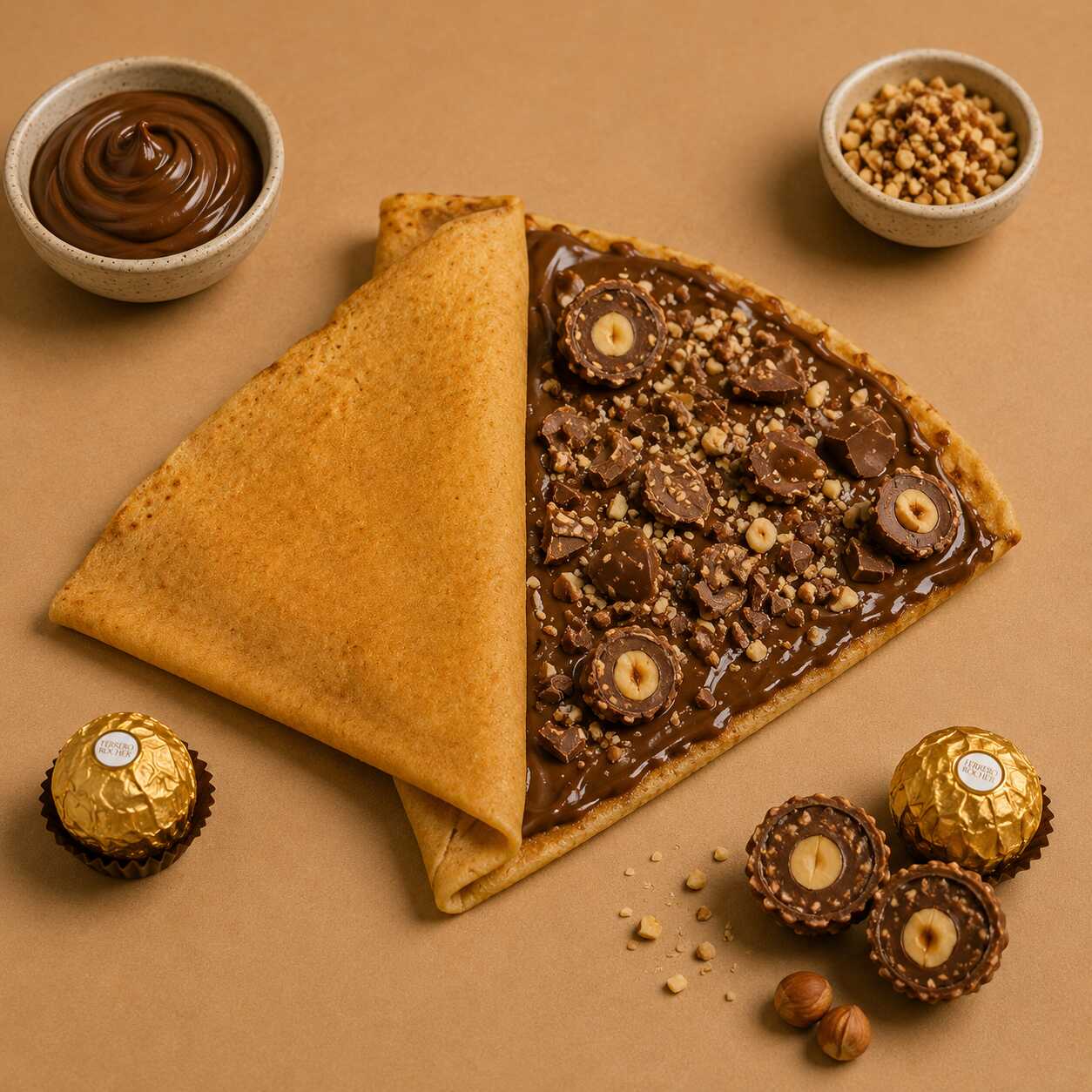 Crepa de Ferrero Rocher