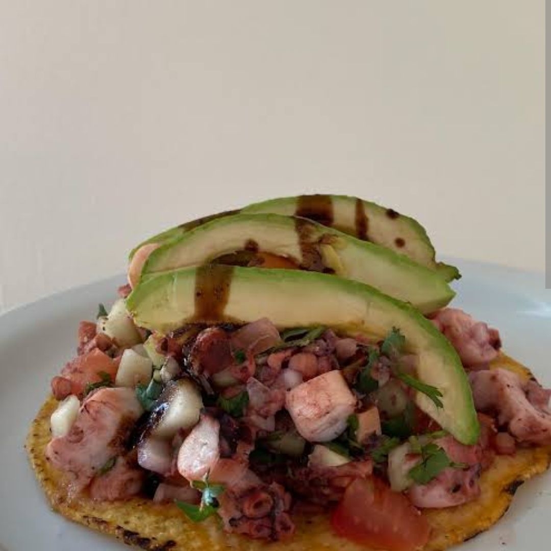 Tostada de Pulpo