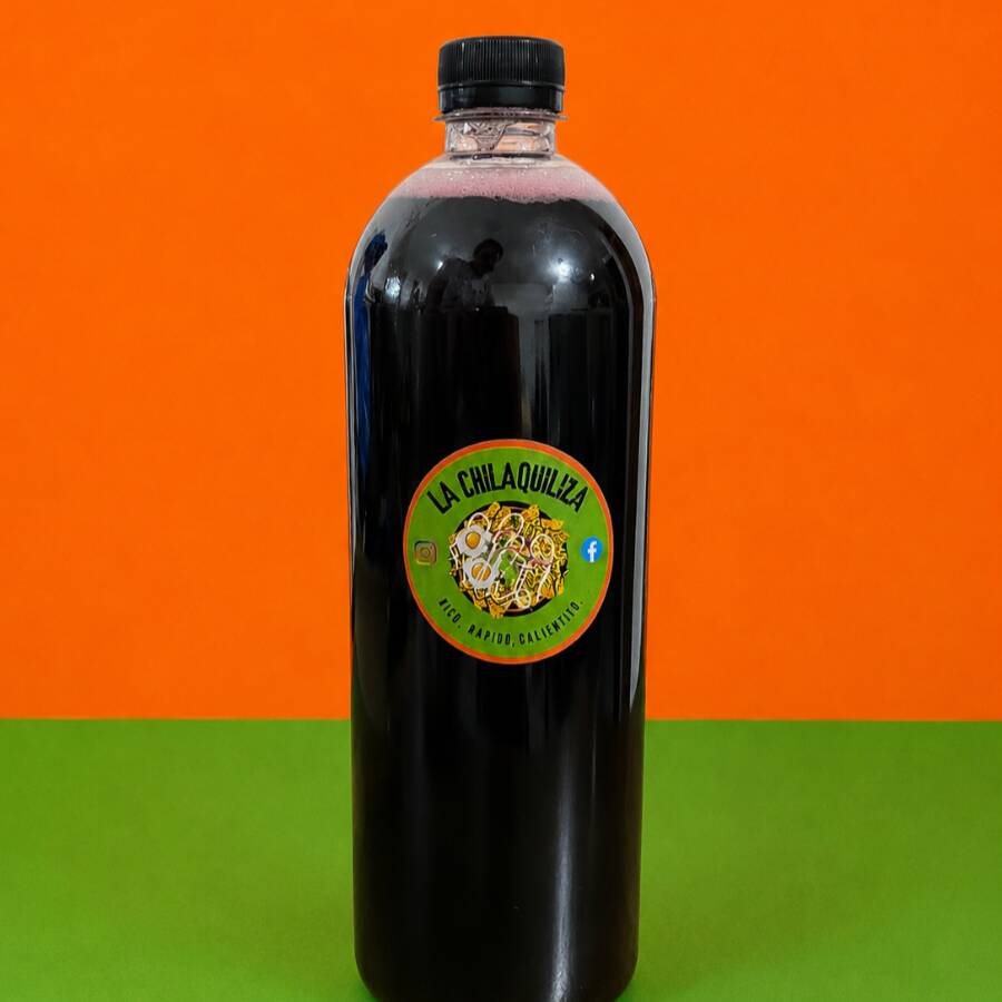 AGUA FRESCA DE JAMAICA CASERA 1LT