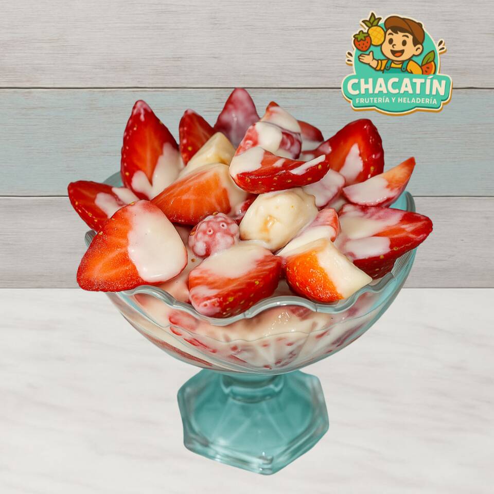 Fresas con Crema