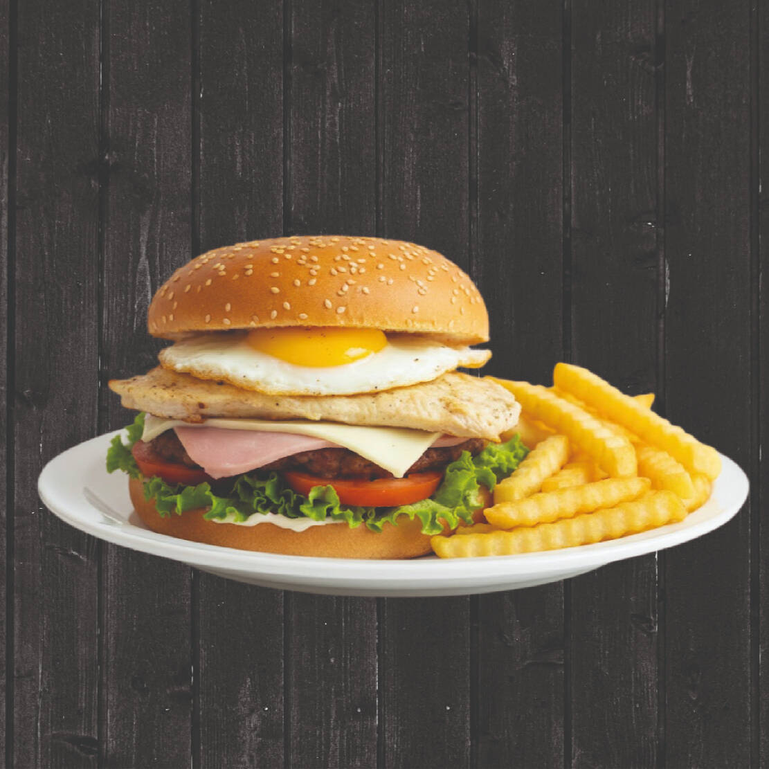 Burger la Maleada (mixta)