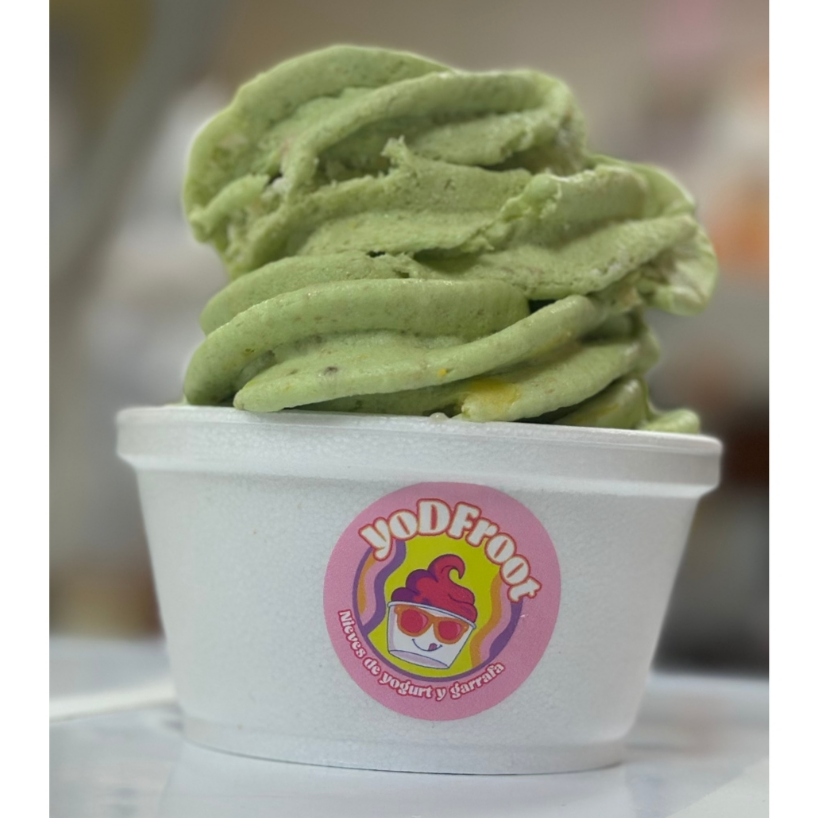 Nieve de Yogurt de Matcha