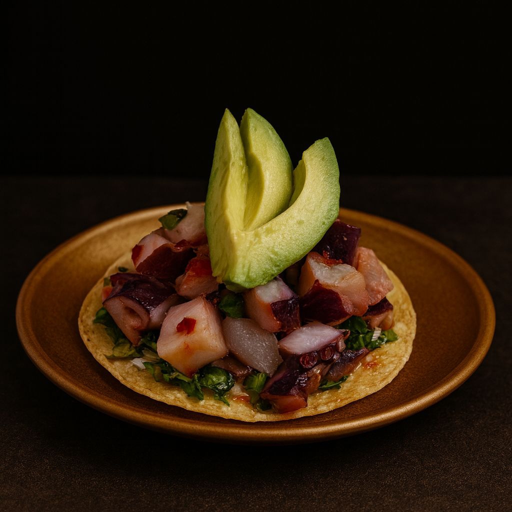 Tostada de Pulpo