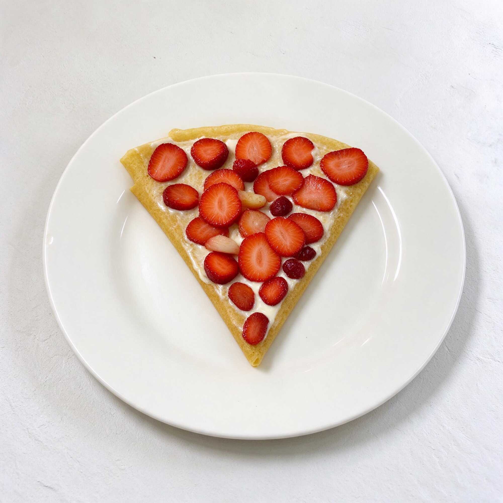 Crepa de Fresas con Lechera