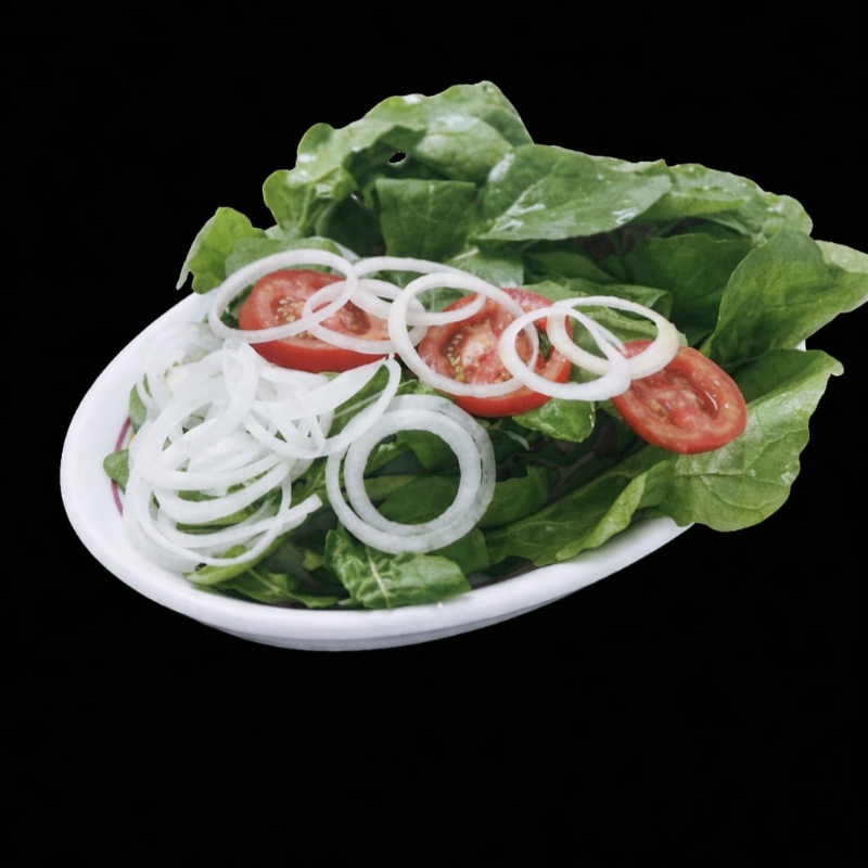 Alface, Tomate, Rúcula e Cebola