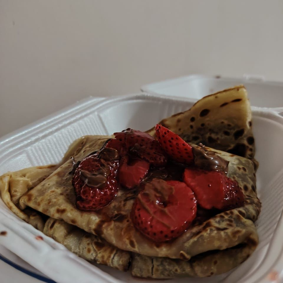 Crepa de Fresa con NUTELLA