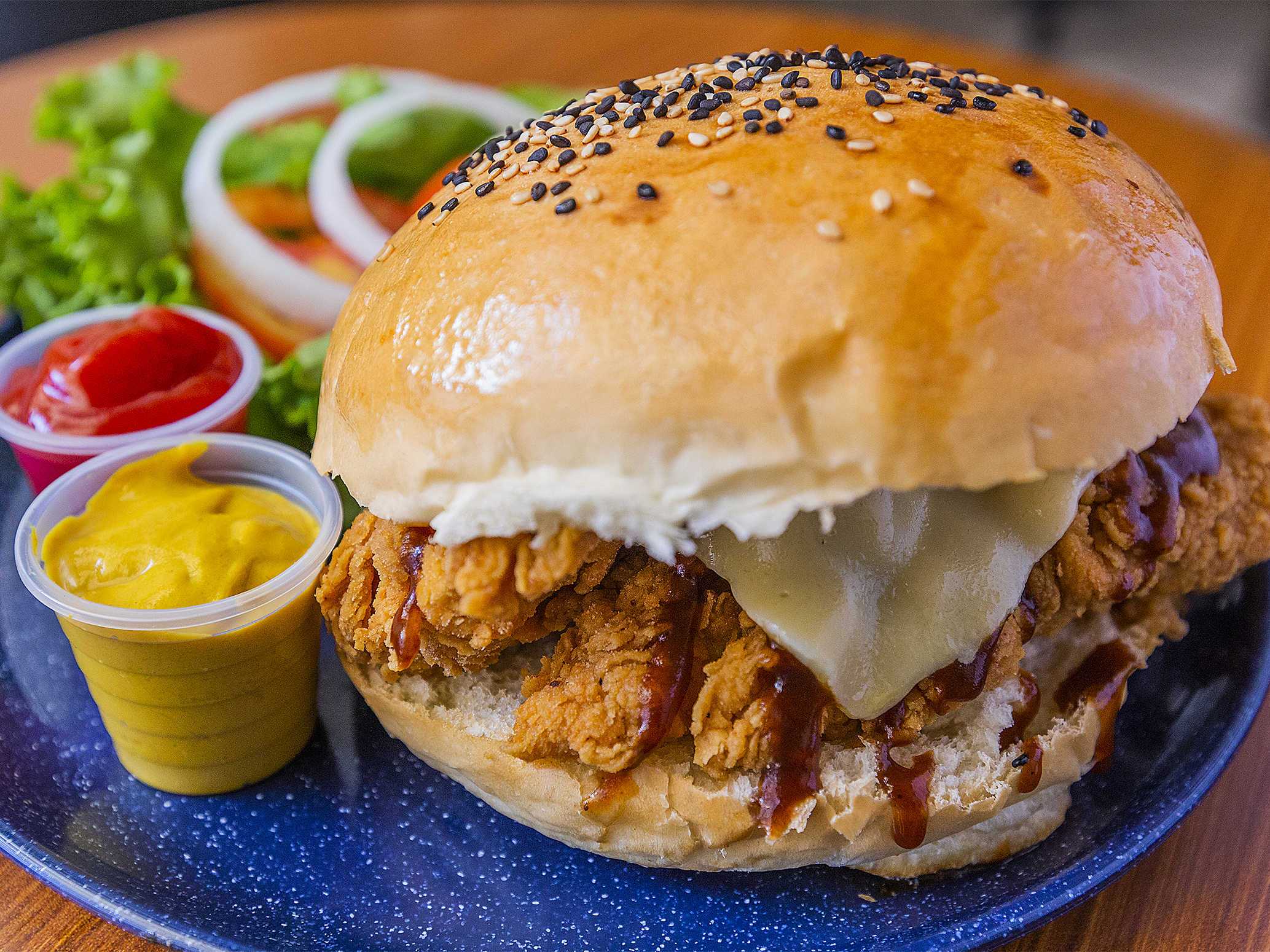 Hamburguesa Pollo Crunch