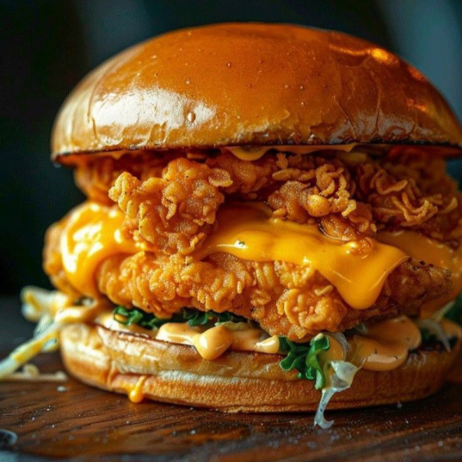 Hamburguesa de Pollo