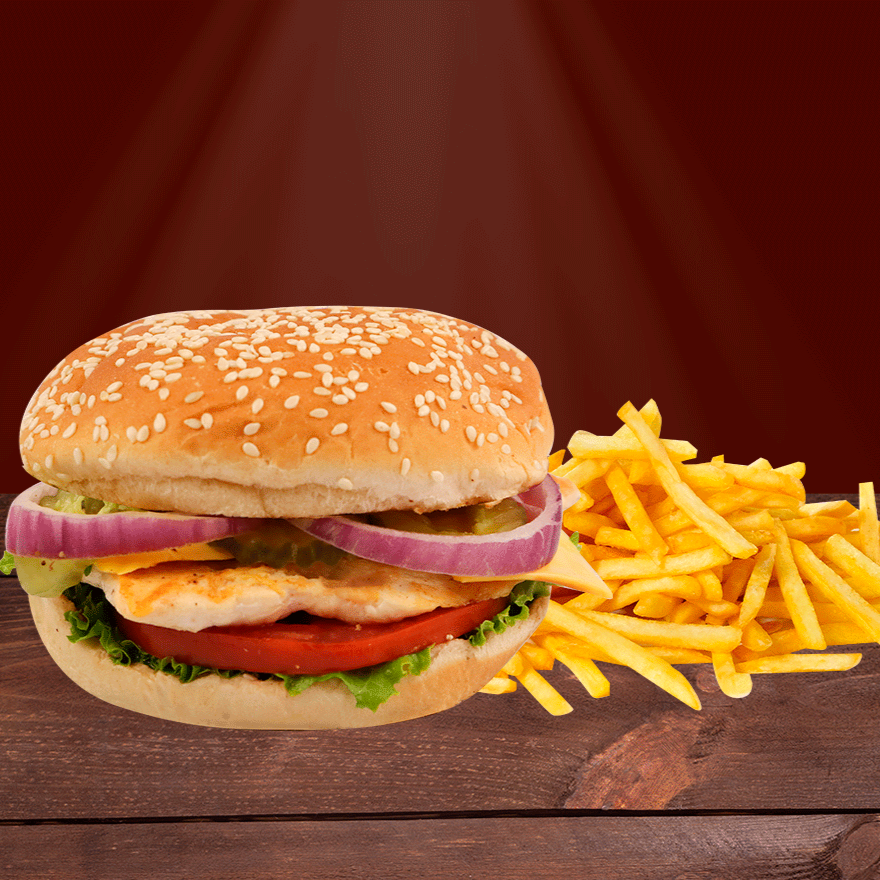 Hamburguesa de Pollo