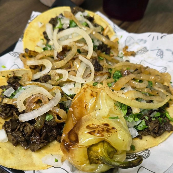 Taco de Hígado Doble