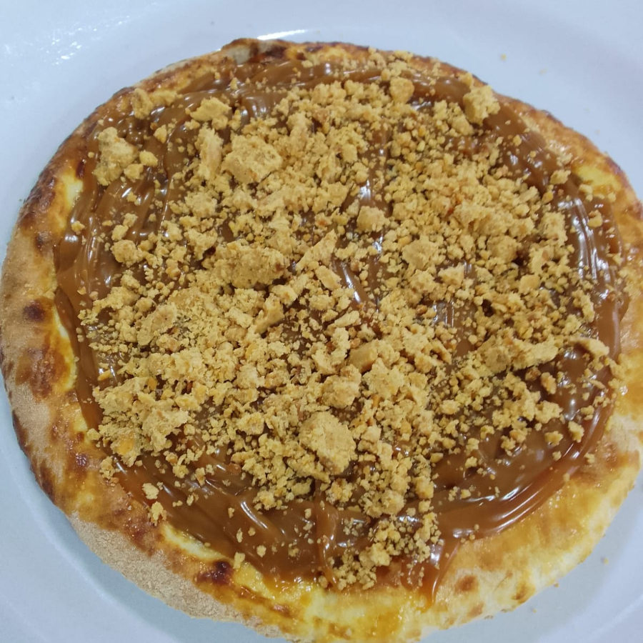 Doce de leite com paçoca