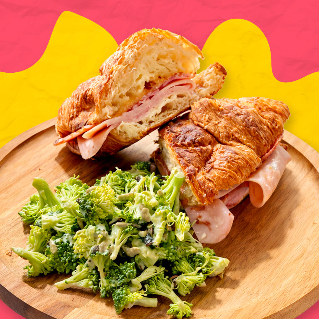 Deli Crossaint + Refresco