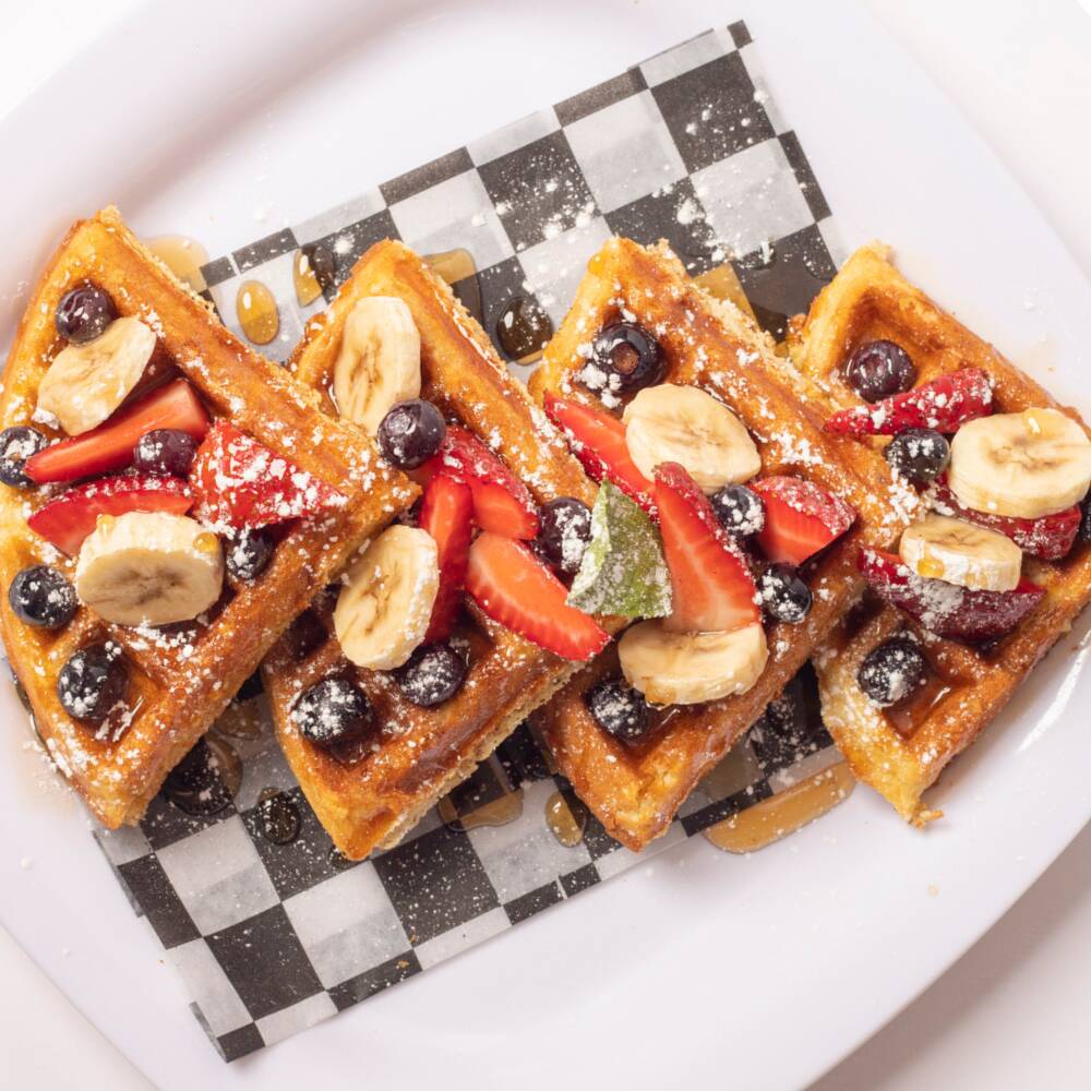 Waffle Fragola