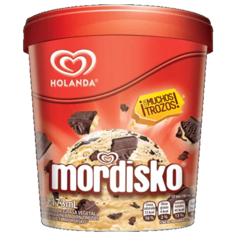 Helado Mordisko 473 ml