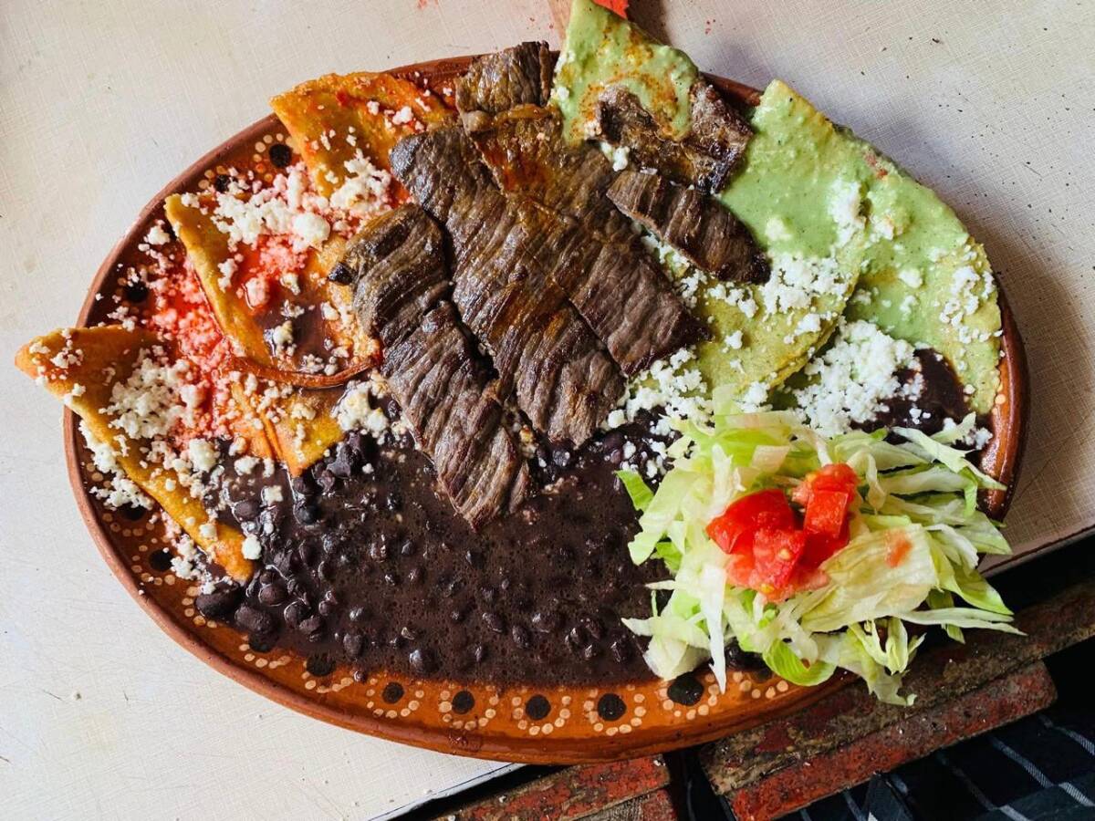 Enchiladas huastecas