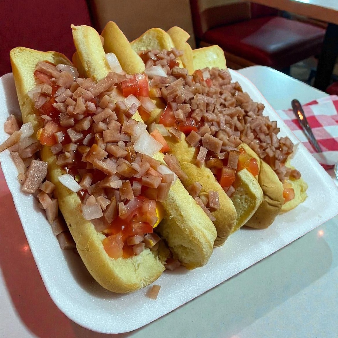 Hot Dogs con Tocino (3)