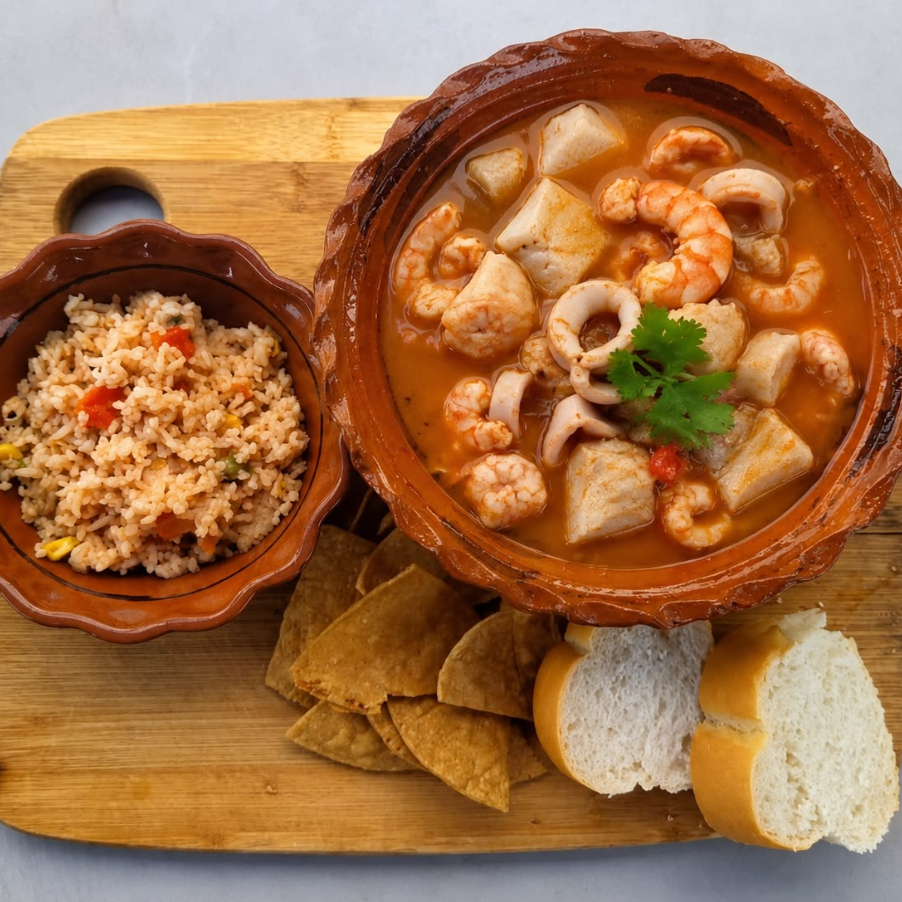 SOPA DE MARISCOS 1LT