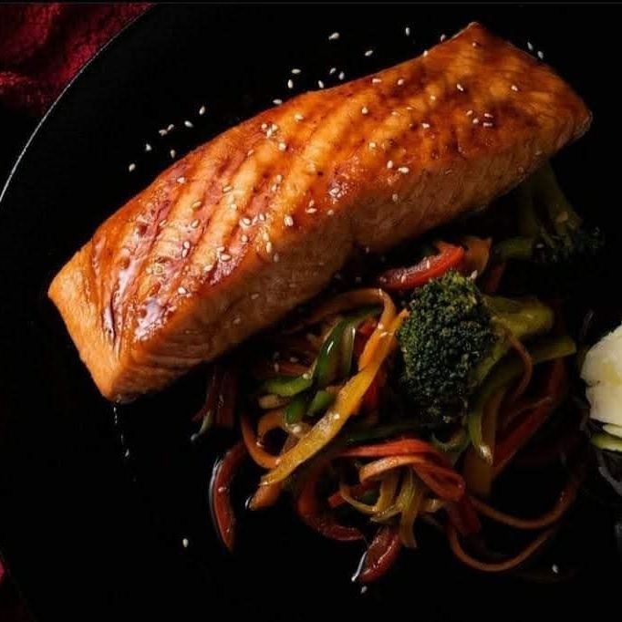 Salmón Teriyaki