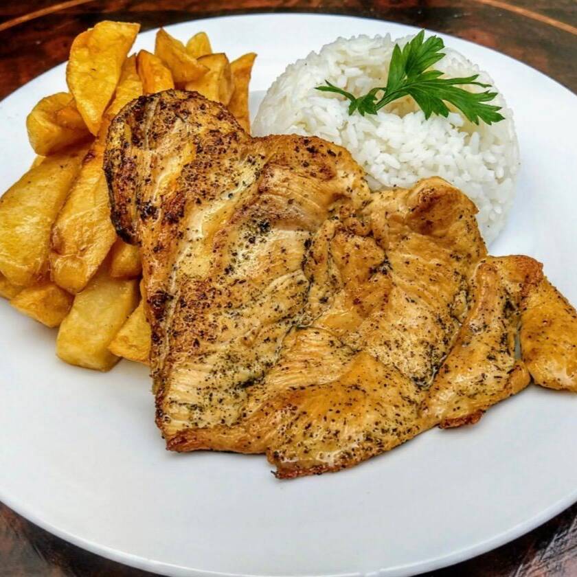 Pechuga o Carne a la plancha