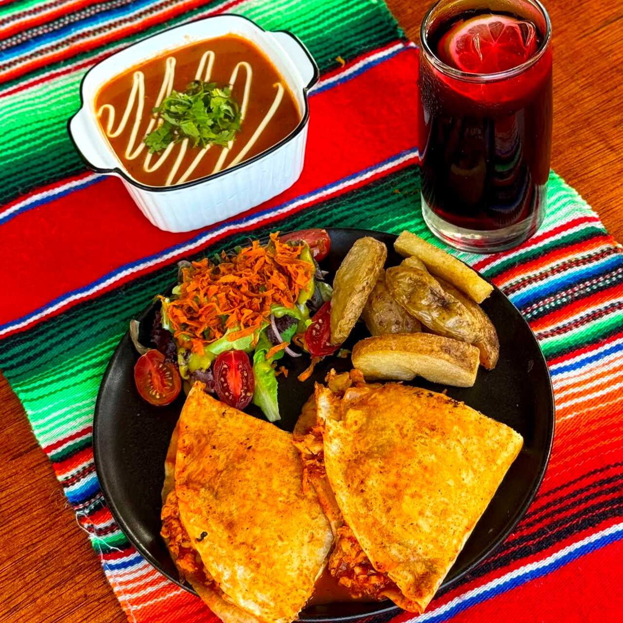 Menú Quesadilla