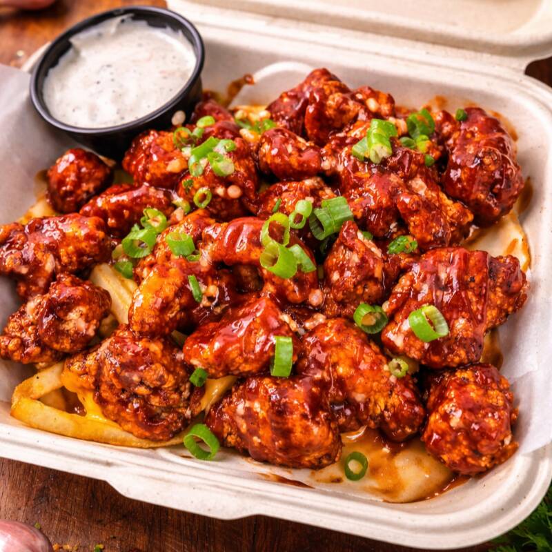 CHICKEN FRIES 12PZ+PAPASFRANCESAS+QUESODERRETIDO.