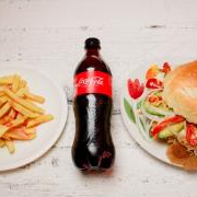 Combo Cemita de Milanesa Pollo y Coca Cola 600 Ml