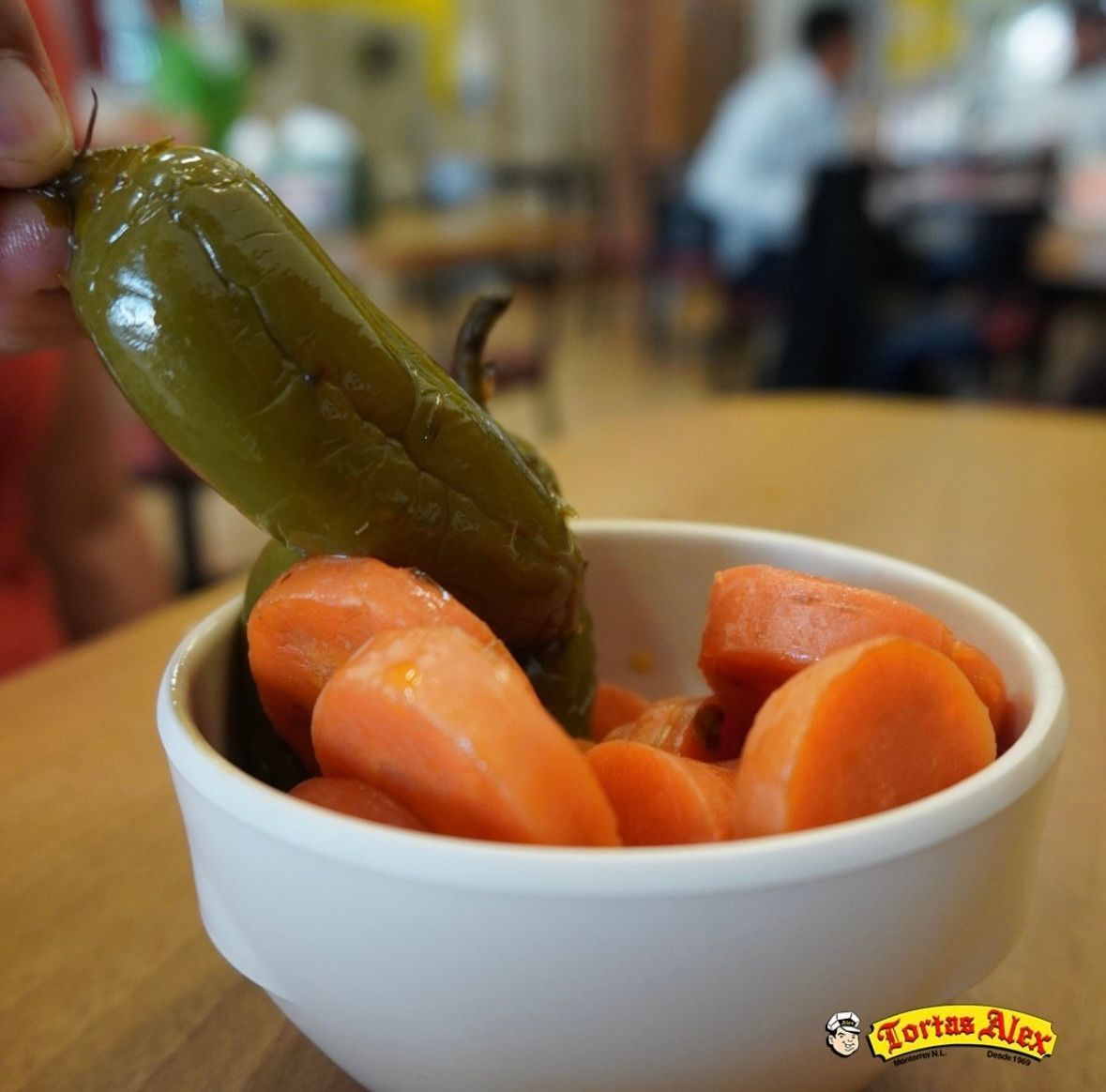 Chile y Zanahoria en Vinagre Aparte