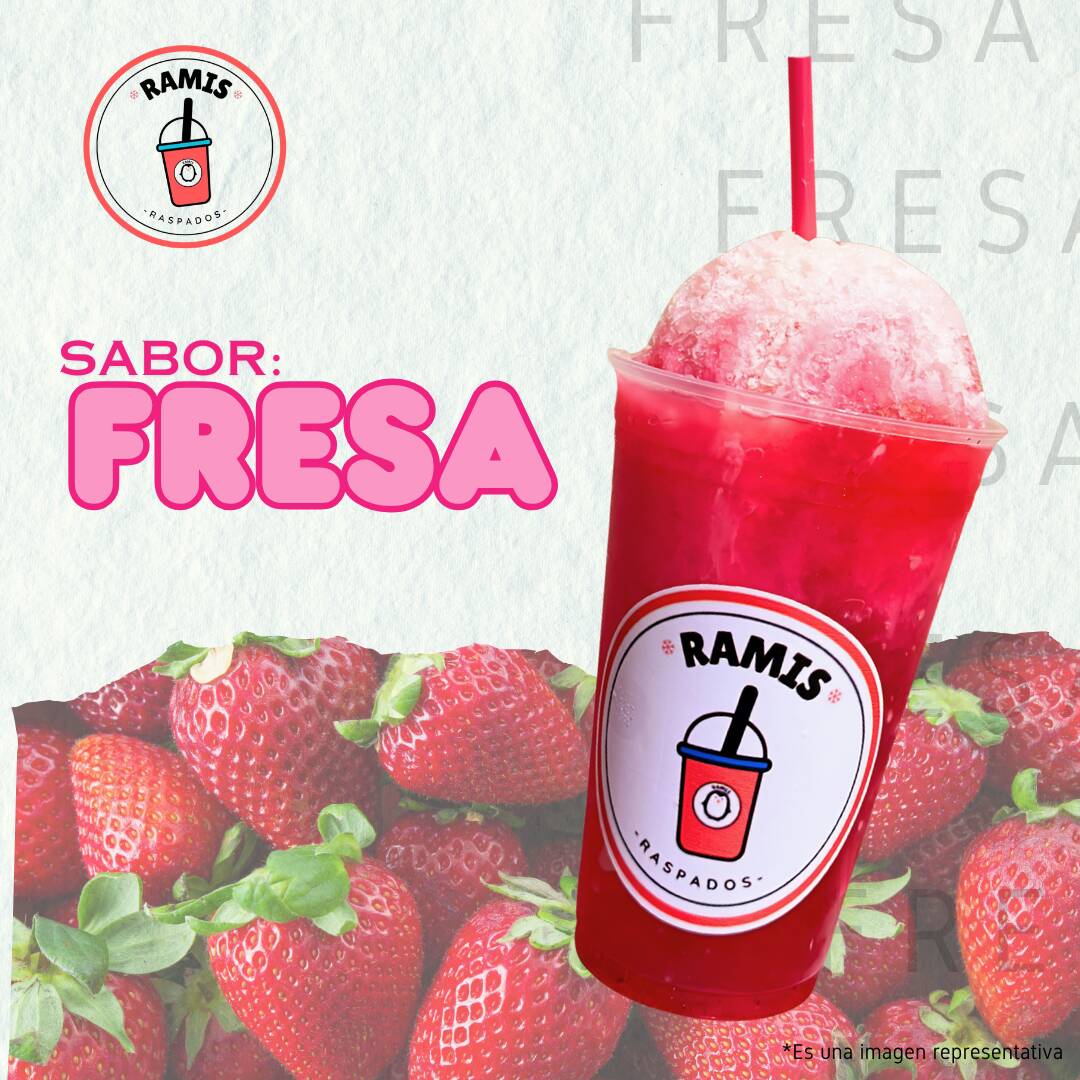 RASPADO DE FRESA