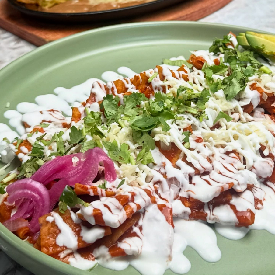 chilaquiles sencillos individuales