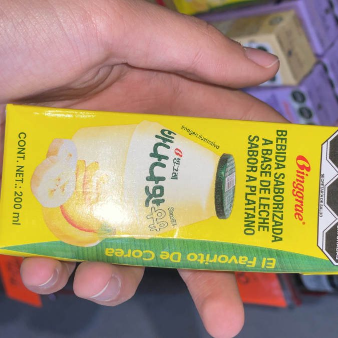 Leche Sabor Banana
