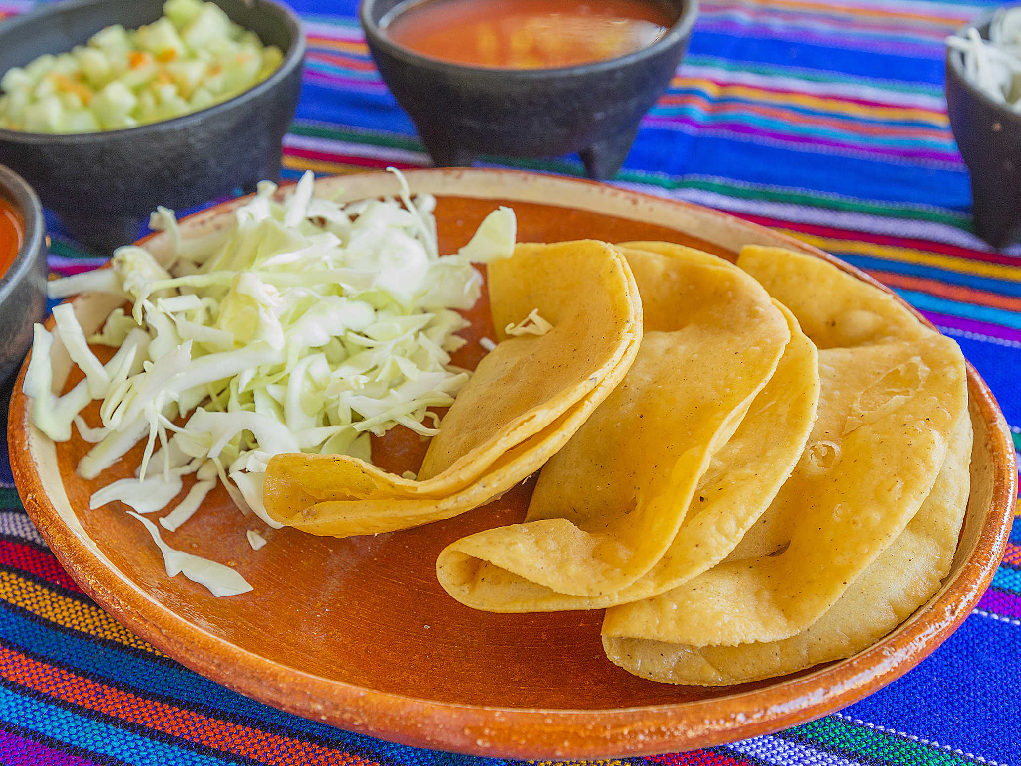 Taco Dorado de Frijol