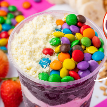 venha saborear o delicioso açaí de 300ml da Nena