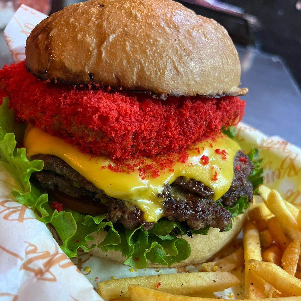 Chesse Flamin Burguer