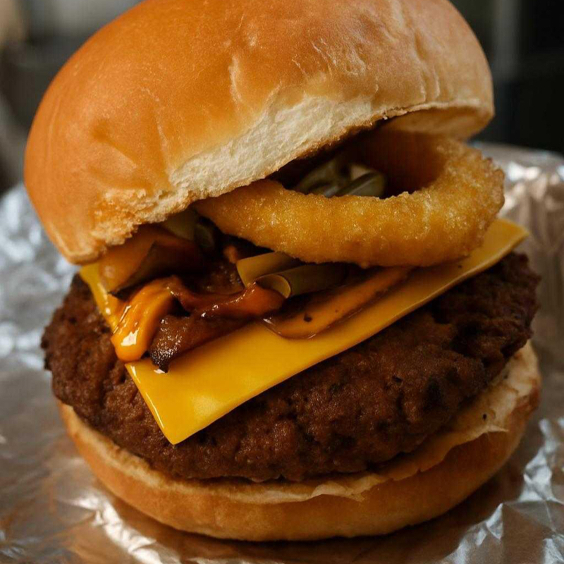 Cheesburger BBQ Mango Habanero