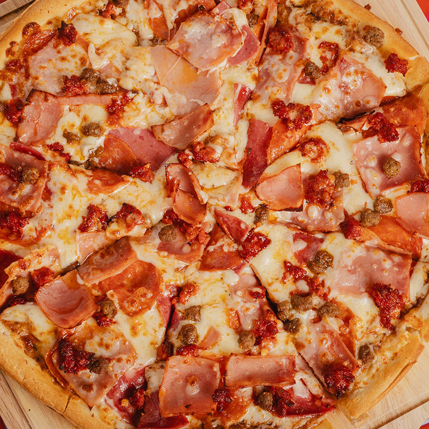 PIZZZA CARNES FRIAS