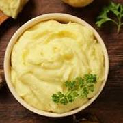 Porção individual de purê de batata