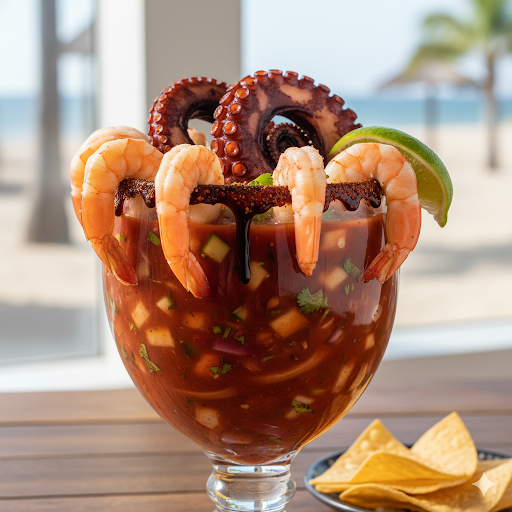 Coctel Mixto (Camarón y Pulpo)