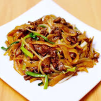 80.Sa Ho Fan Seco con Carne de Res