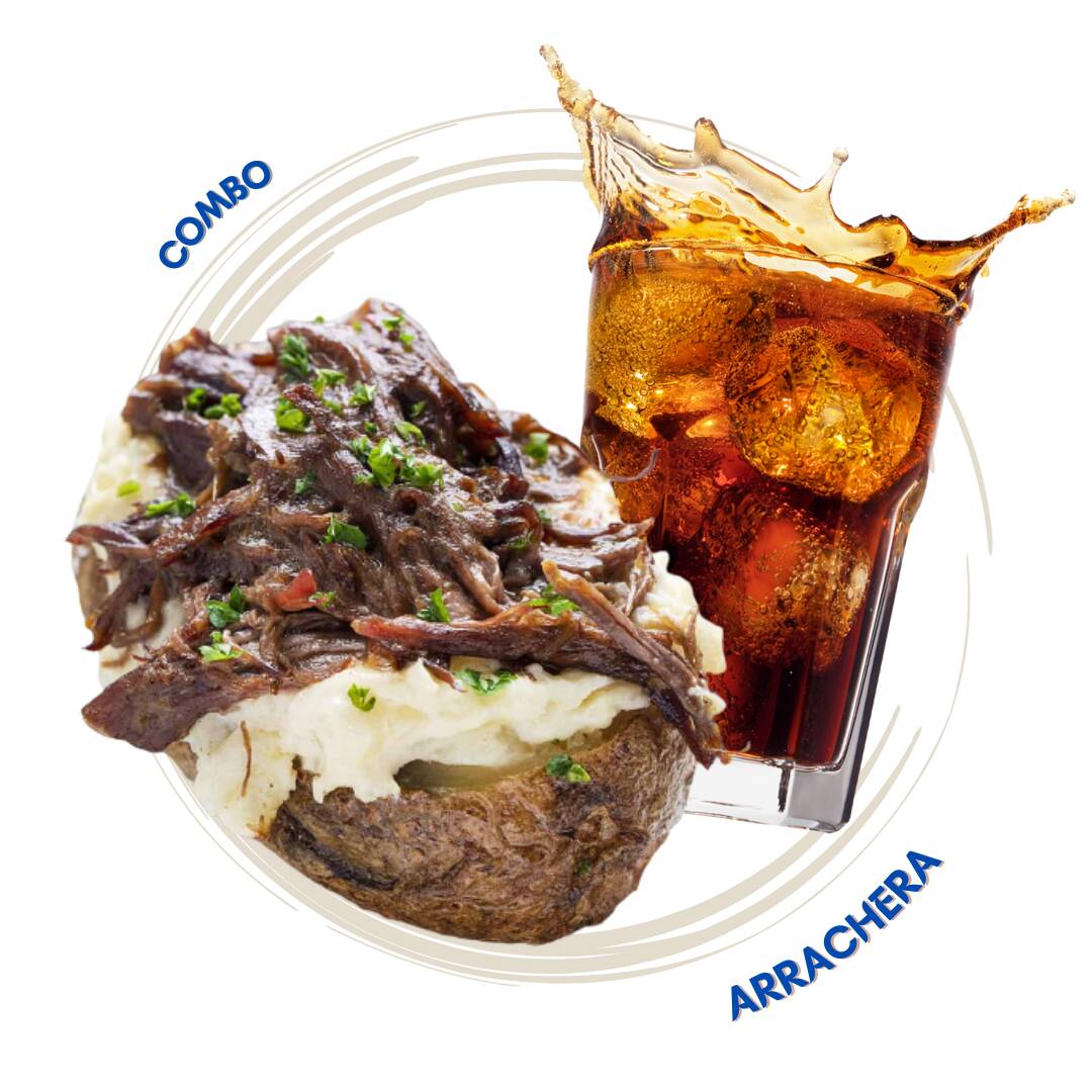Combo Papa Arrachera (1 Persona)