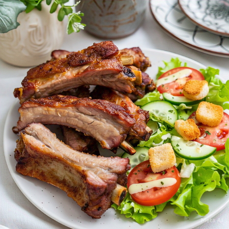 Costilla De Cerdo Frita