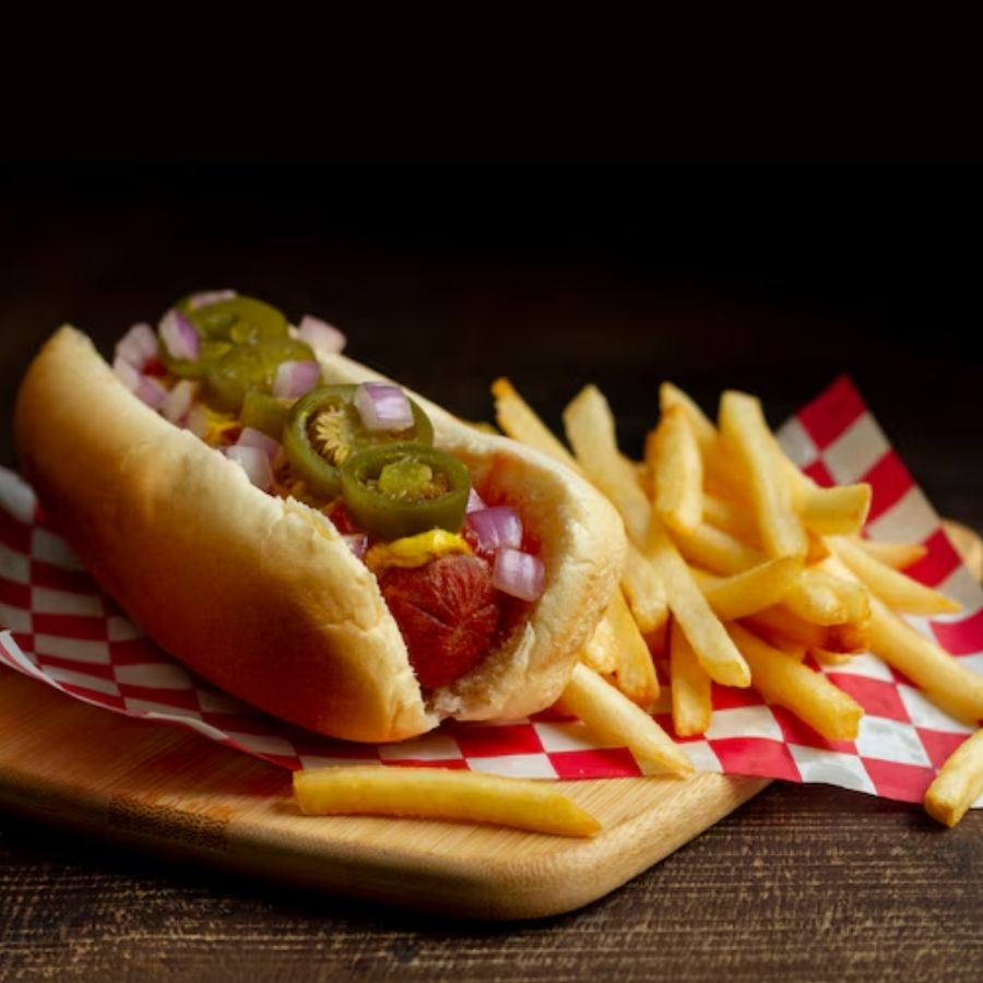 Hot Dog con Papas